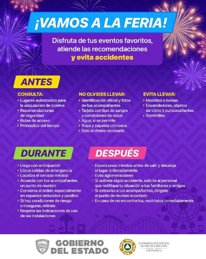 Acudir S A La Feria De Santa Rita Sigue Estas Recomendaciones